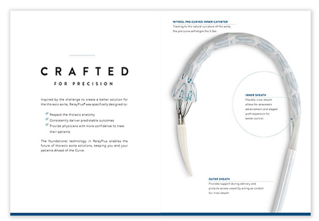 Bolton Medical RELAY product brochure design - San Francisco creative agencies