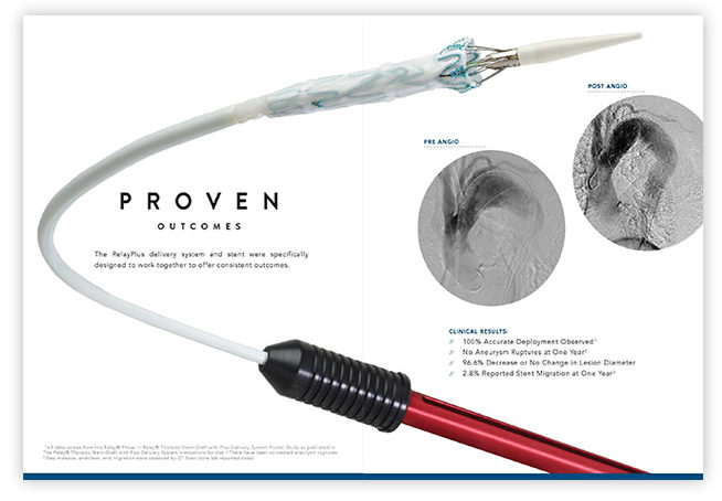 Bolton Medical RELAY product collateral design - San Francisco advertising agencies