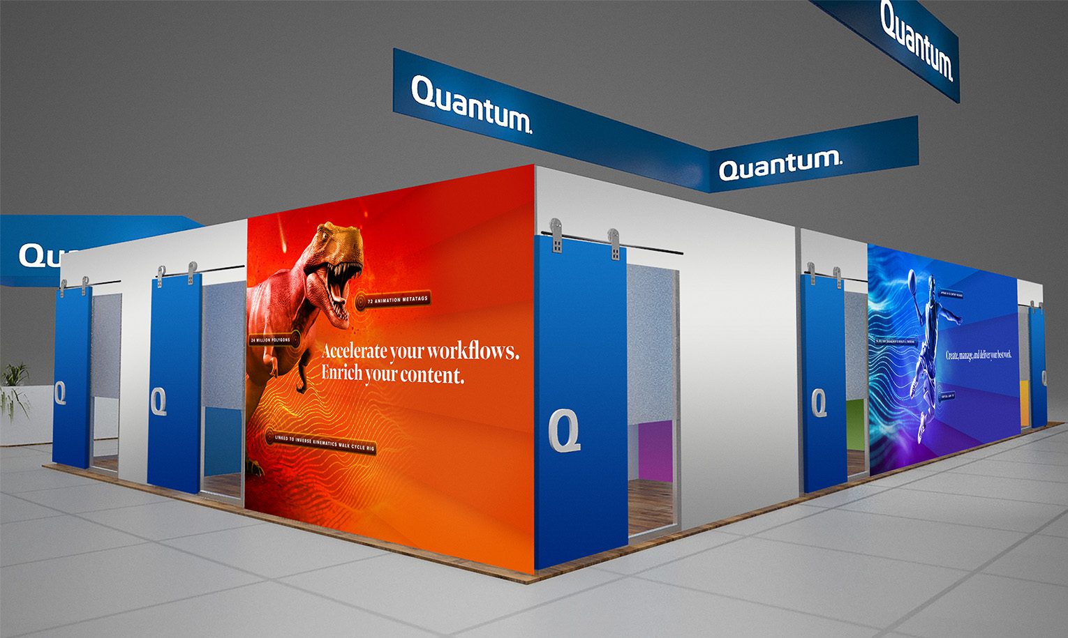 Quantum tradeshow materials