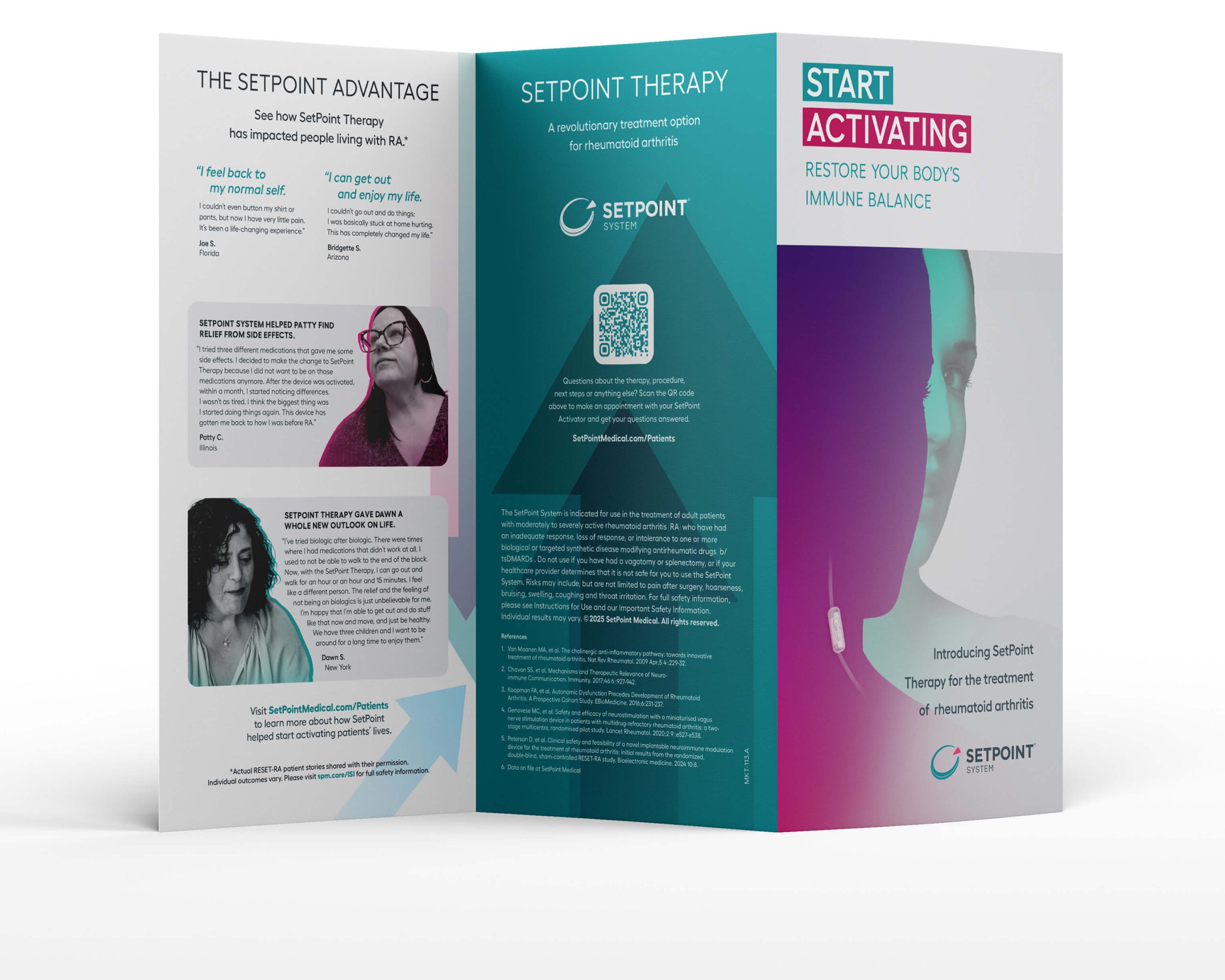 Mortar Case Study: Setpoint Medical Brochure Design
